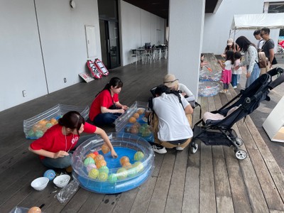 昨年度の縁日企画の様子