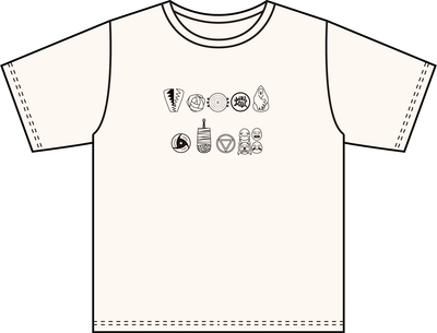 ▲SHINOBIZATO＋　「暁」アイコンTシャツ