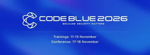 日本最大級のサイバーセキュリティ国際会議 「CODE BLUE 2026」トレーニングの参加登録開始！