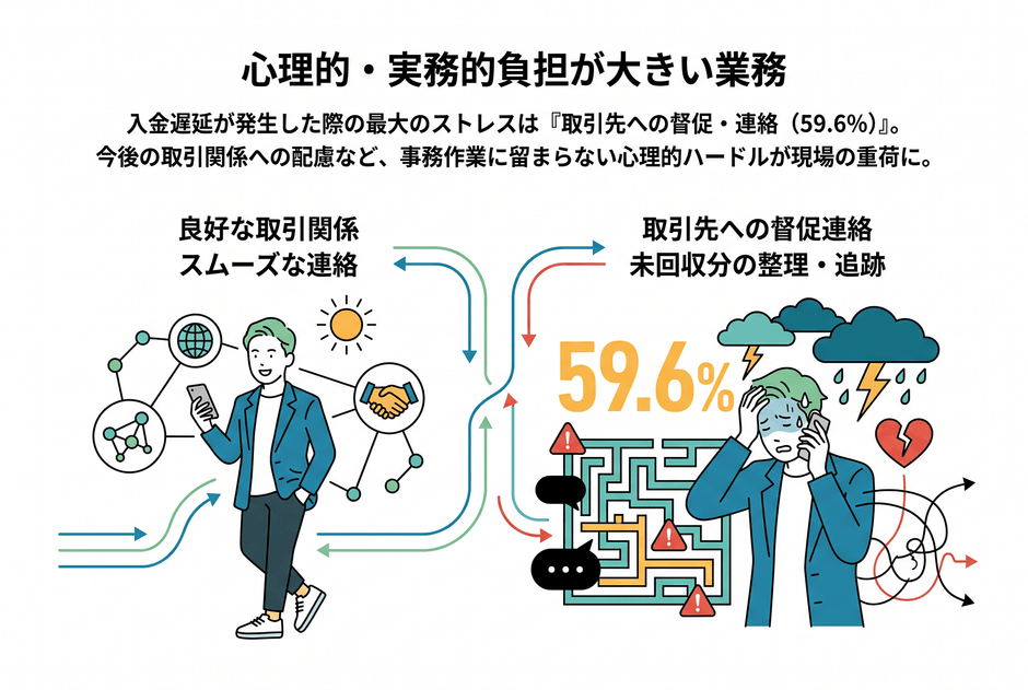 心理的・実務的負担が大きい業務