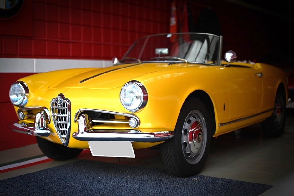 アルファロメオ ジュリエッタ スパイダー 750D(1956年)※個人所蔵車両