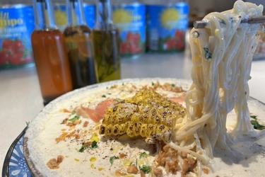 【夏季限定】中目黒と吉祥寺で行列のスープスパ専門店gettiに 『とうもろこしと生ハムの冷製クリーム』登場
