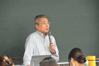 授業を担当した黒野教授