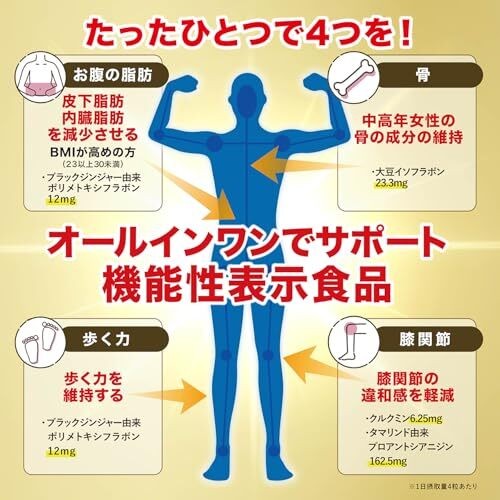 たった1つで4つをサポート