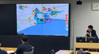 リアルグローブ、静岡県富士市において、遠隔情報共有システム「Hec-Eye（ヘックアイ）」を活用した災害発生後を想定した実演とセミナーを、イーシーセンターと共同で開催