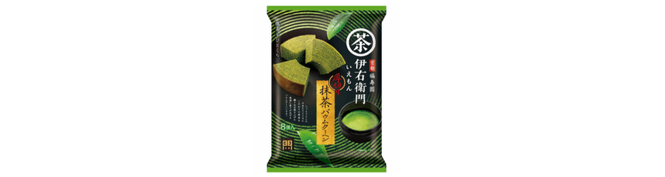 伊右衛門 厚切り抹茶バウムクーヘン