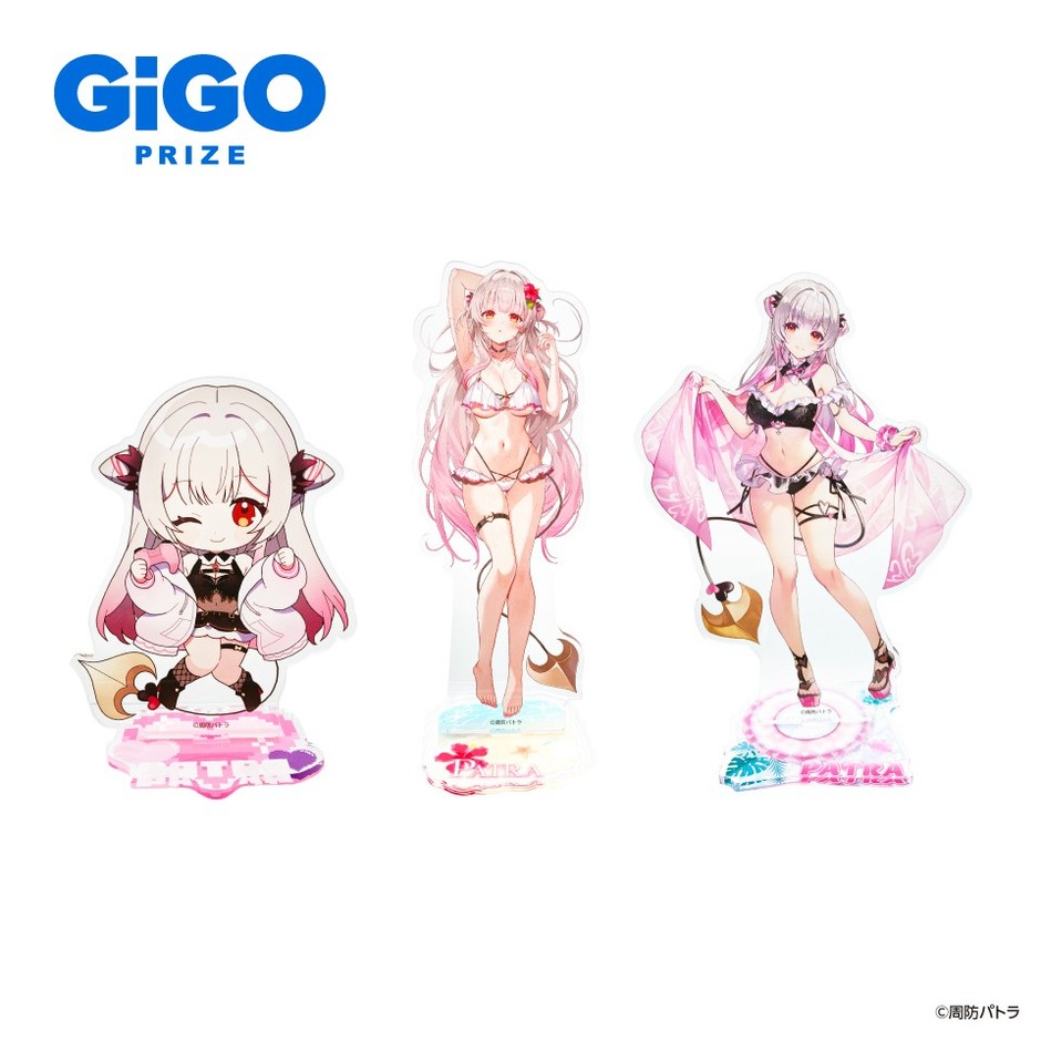 ▲周防パトラアクリルスタンド　-水着スタイル-(全3種)