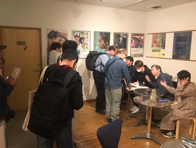 元町映画館大盛況のサイン会
