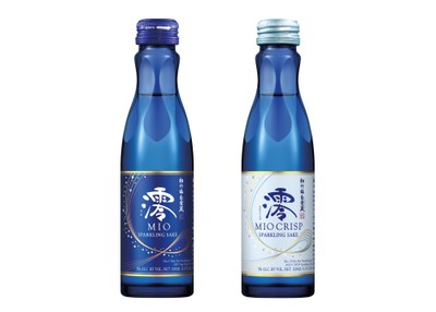 左から、「澪」150ml、「澪」＜CRISP＞150ml