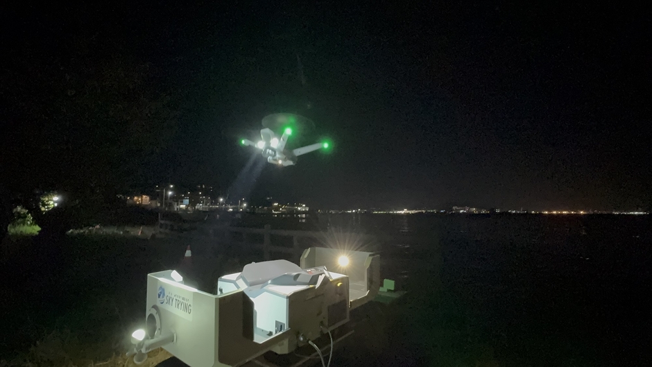 (画像2)DJI Dock2設置運用風景