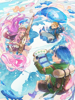 成安造形大学 ゲーム・アニメーション領域 広報用イラスト　イラスト：Mizuho(株式会社Cygames)