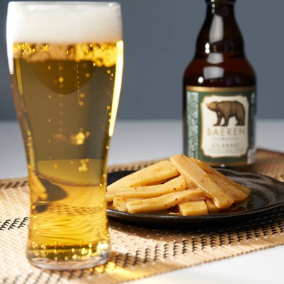 ビールとメンマ