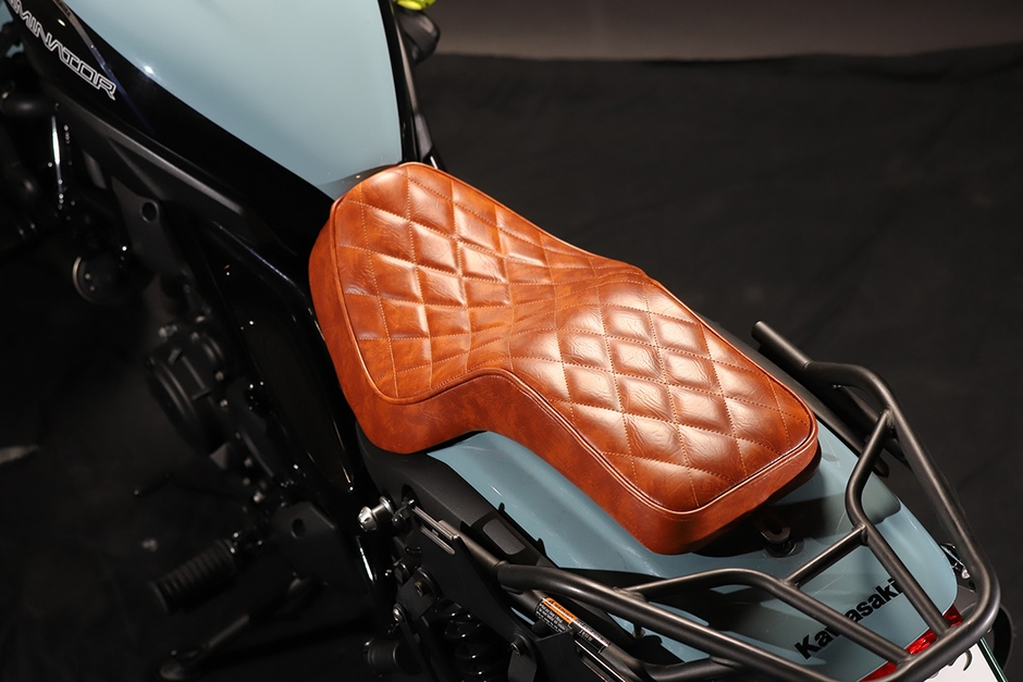 GOODSEAT “COBRA” for ELIMINATOR/SE　ダイアモンド　ブラウン