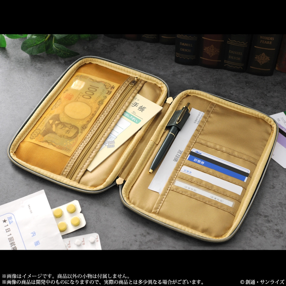 機動戦士ガンダム　お薬手帳ケース(ザビ家仕様)商品イメージ1