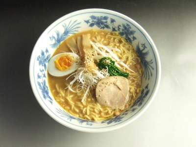 納豆ラーメン 盛り付けイメージ2