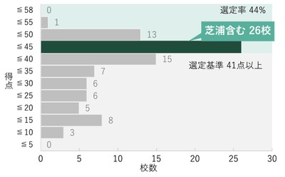 タイプ4の得点分布