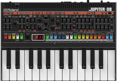 『JUPITER-08』　付属キーボード・ユニット「K-25m」 装着時