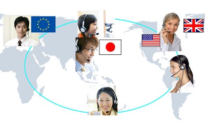 世界中の講師生徒がグループレッスンに参加