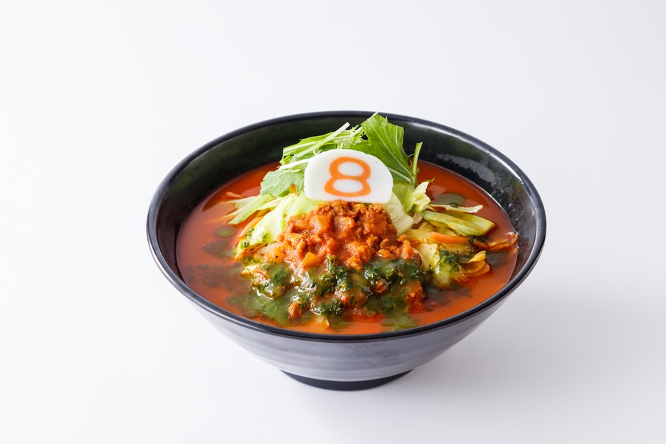 野菜バジルトマトらーめん