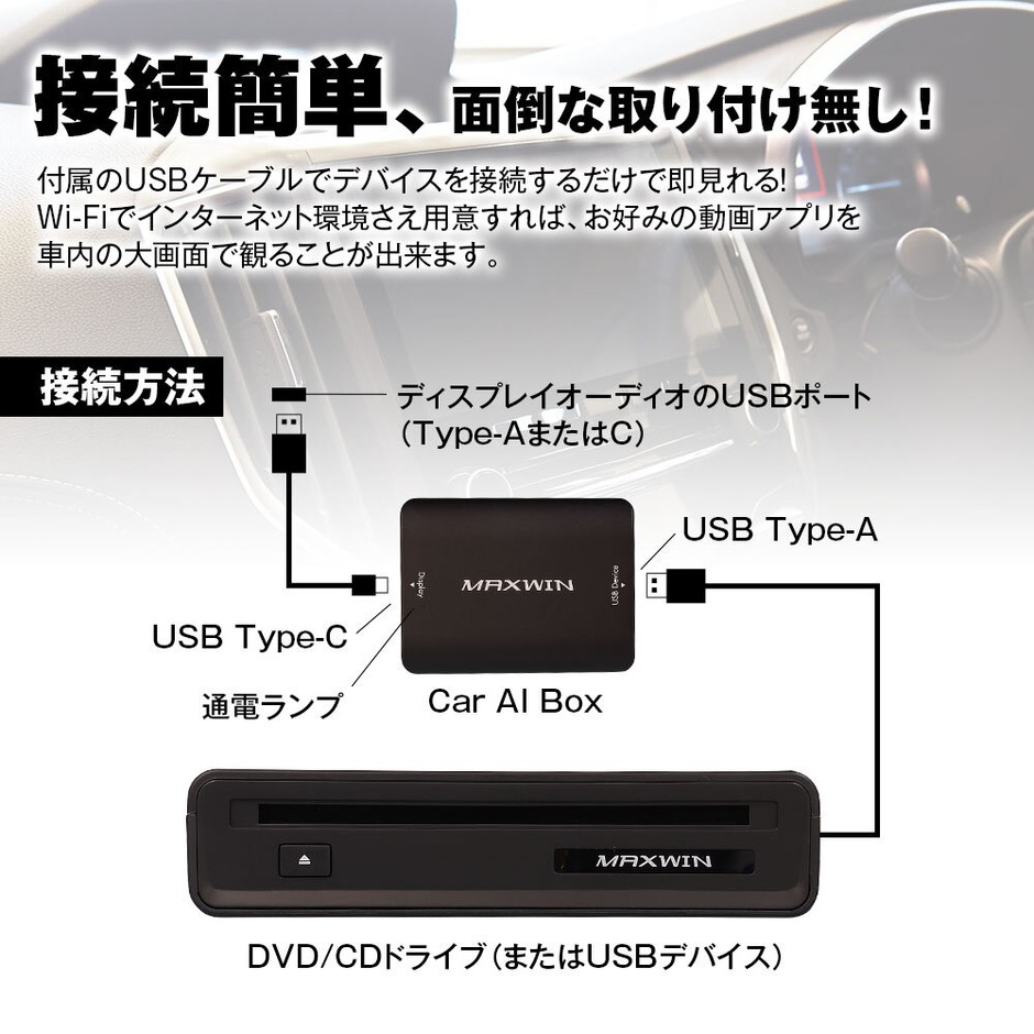 取り付け簡単