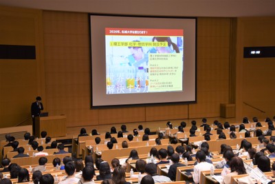 昨年に続いて開催した「春のキャンパス見学会」