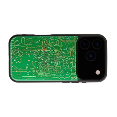 FLASH 関西回路線図 iPhone 17/18 Proケース　緑