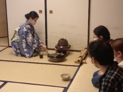 昨年の「茶会」の様子