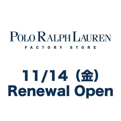 POLO RALPH LAURENリニューアルオープン