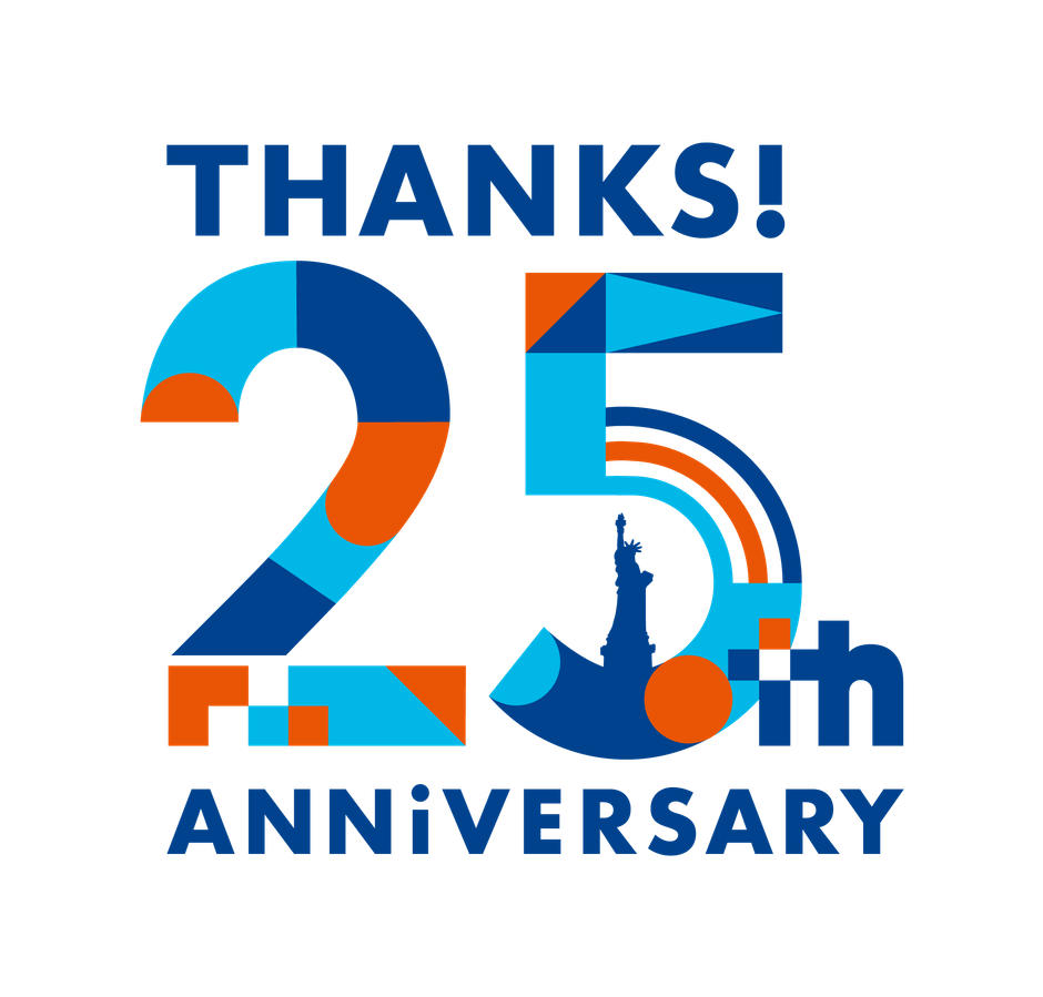 「25周年記念ロゴ」