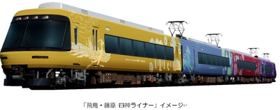 ― 「飛鳥・藤原の宮都」世界遺産登録を応援！ ― ラッピング列車「飛鳥・藤原 四神ライナー」を運行
