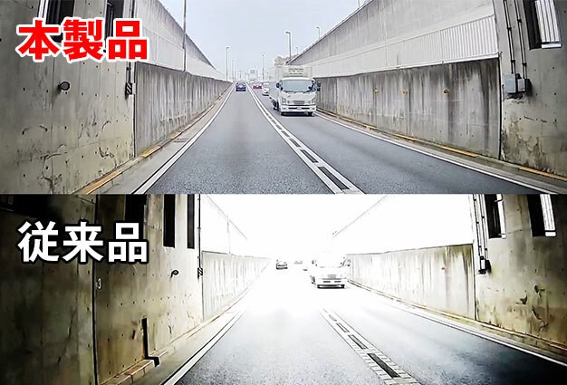HDR&WDR機能搭載