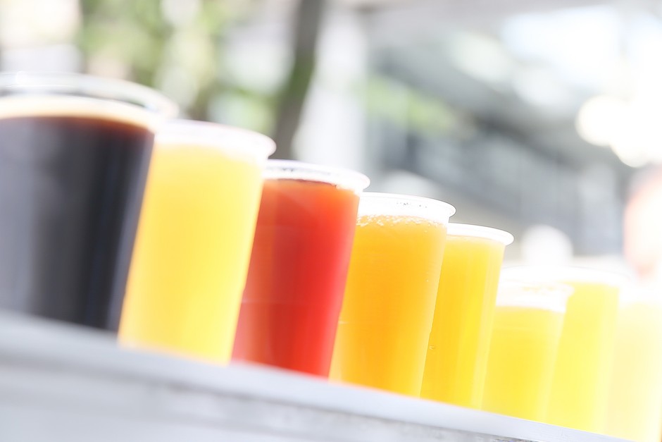 バラエティに富んだクラフトビールが楽しめる
