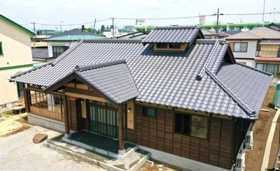 移築再生後の古民家