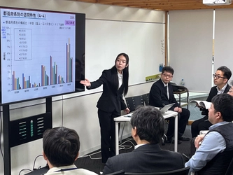 【名城大学】都市情報学部の森龍太准教授のゼミが富山県氷見市でのナンバープレート調査の成果を同市に報告