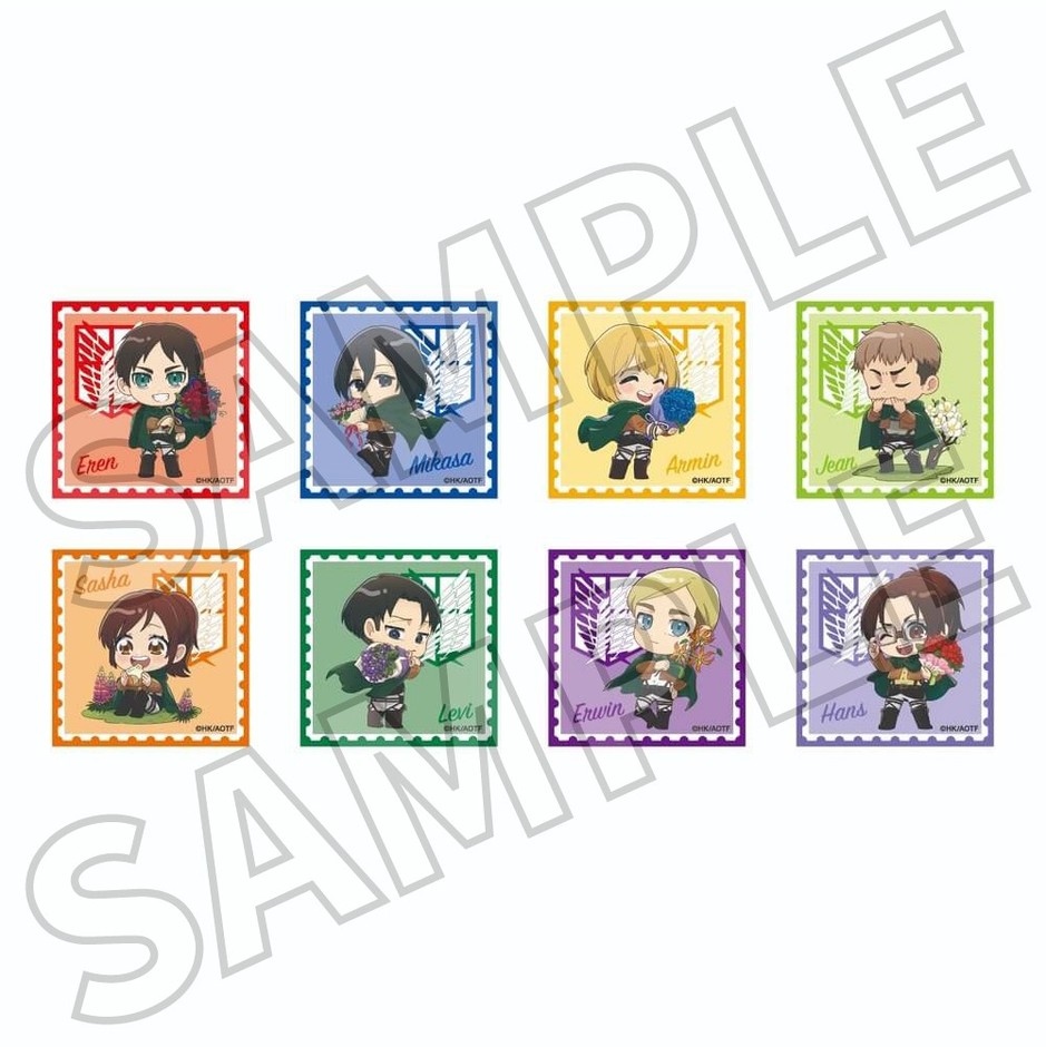 ▲「キューブ型缶バッジ(全8種/ランダム)」 /385円(税込) ※コンプリートセットあり