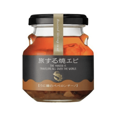 旅する焼エビ うに醤のペペロンチーノ