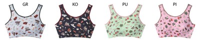 品番:JB3957 サイズ:M,L,LL,3L カラー:GR/KO/PU/PI 価格:¥3,300(税込)