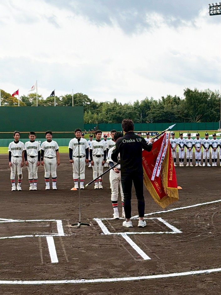 寄付先：一般財団法人日本リトルシニア中学硬式野球協会関西連盟