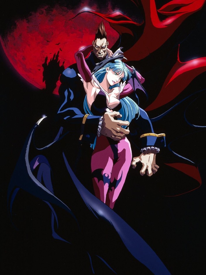 「ヴァンパイアハンター THE ANIMATED SERIES」©CAPCOM/アミューズ LICENSED by CAPCOM