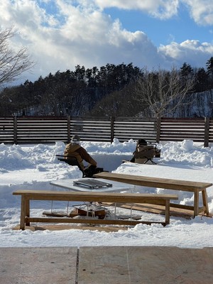 雪国ならではのアウトドア体験ができます