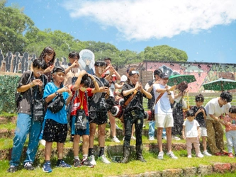 真夏の大水遁祭2026
ニジゲンノモリ「NARUTO&BORUTO 忍里」
『発動させろ！～水遁・水龍弾の術～』7月10日（金）より開催