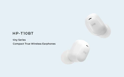 ココロ弾む、この軽さ　最小・最軽量クラスの 完全ワイヤレスイヤホン「HP-T10BT」を9月19日より発売！