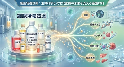 細胞培養試薬市場分析レポート：2026年2557百万米ドル規模、成長率10.1%推移