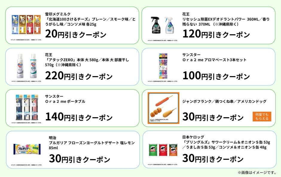 7月4週目のクーポン