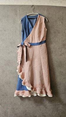桜をイメージしたリメイクワンピース