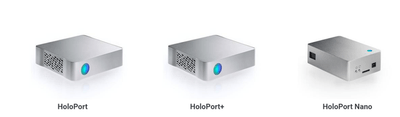 3種類のHoloPort