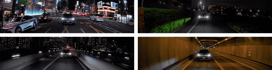 リア夜間映像