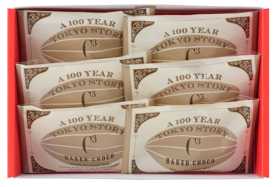 チョコレートマドレーヌ 6個身箱 本体価格720円 (税込価格777円)