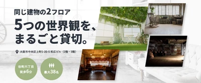 撮影スタジオ「Ryuki Design STUDIO」が全5スタジオの「まるごと貸切プラン」を開始｜1スタジオずつ定価で借りた場合の合計より20%OFF、平日1時間33,600円（税込）から｜株式会社Ryuki Design