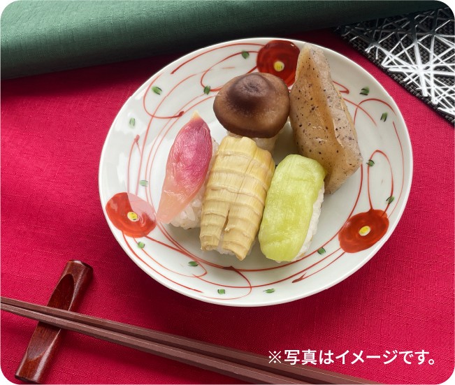 高知の郷土料理田舎寿司を会場で